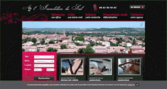 Desktop Screenshot of a2limmobilieredusud.com